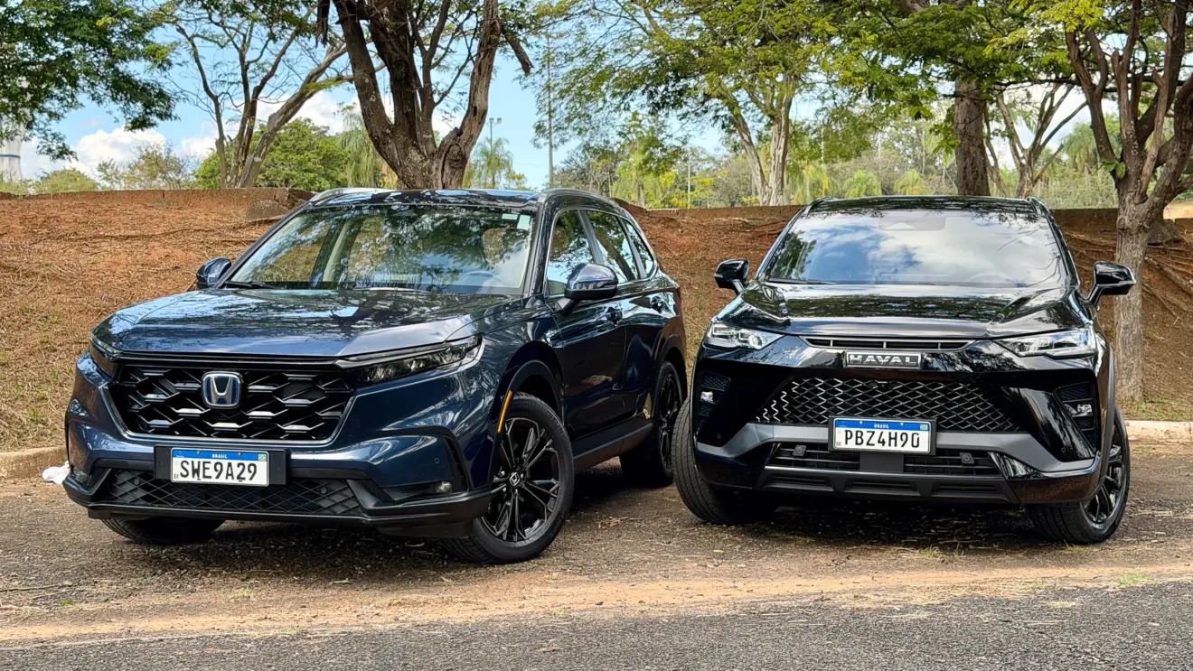 GWM Haval H6 GT vs Honda CR-V Advanced Hybrid [Auto+ / João Brigato]