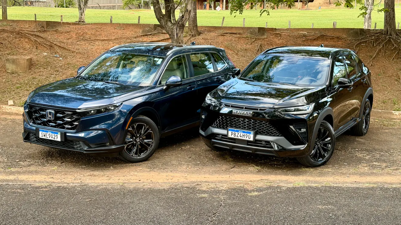 GWM Haval H6 GT vs Honda CR-V Advanced Hybrid [Auto+ / João Brigato]