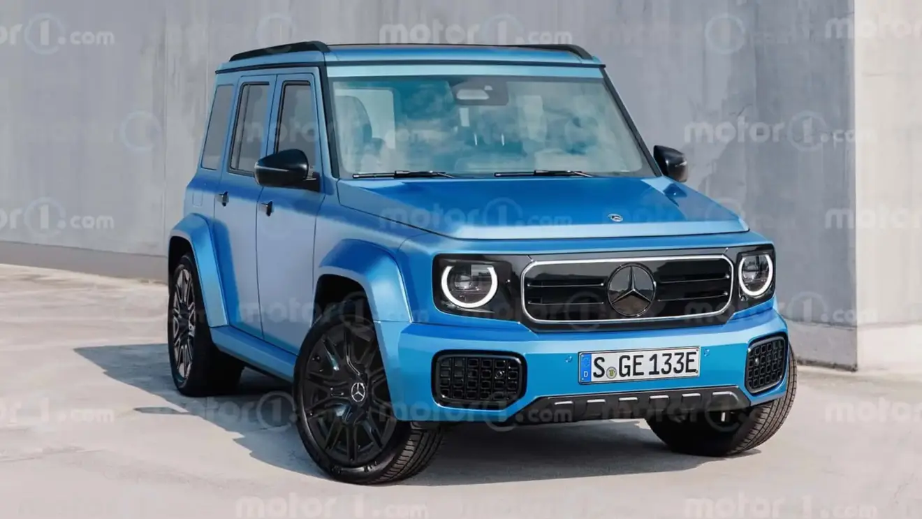 Projeção Motor1.com do Mercedes-Benz Classe G Mini