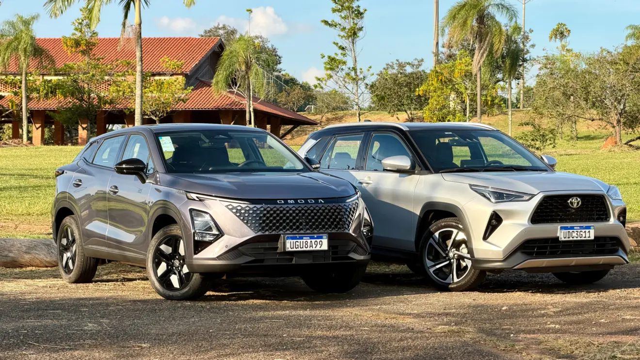 Omoda 5 Prestige vs Toyota Yaris Cross XRX Hybrid [Auto+ / João Brigato]