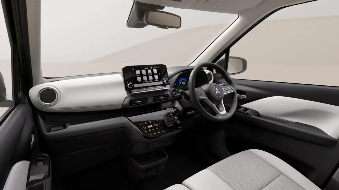 interior Mitsubishi eK Cross EV [divulgação]