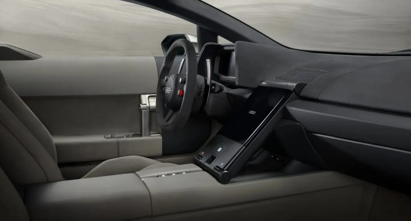 Interior do Audi Nuvolari 