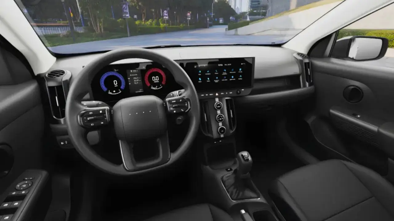 Hyundai i20 Comfort, versão de entrada interior