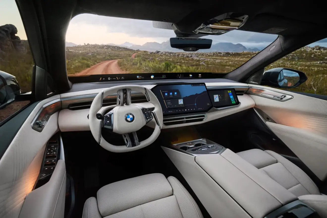 Interior do novo Novo BMW iX5