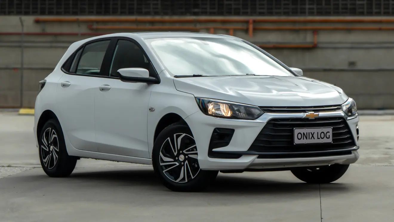 Chevrolet Onix Log  [divulgação]