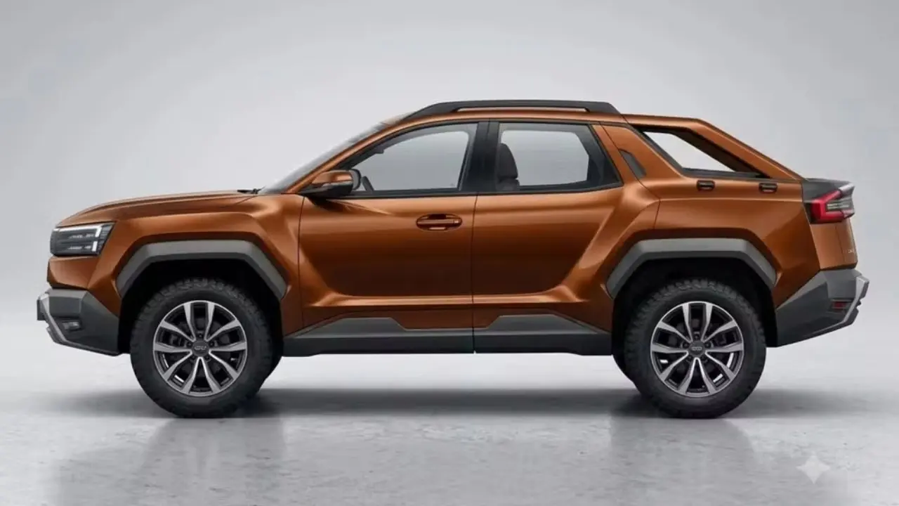 Picape intermediária da Chery projeção IA Autoesporte