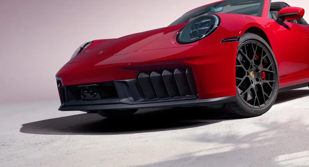Aletas frontais do Porsche 911 Targa GTS [Divulgação]