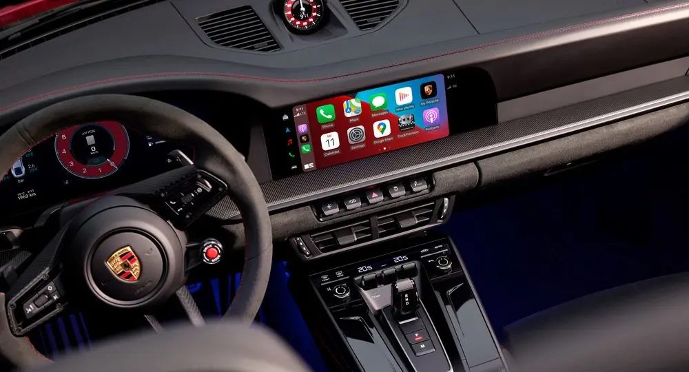 Painel do Porsche 911 Targa GTS