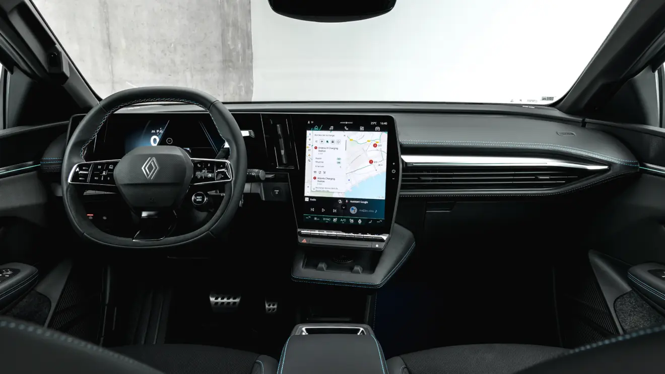 interior Renault Megane E-Tech [divulgação]