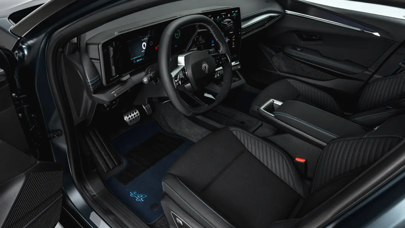 cabine renault Megane E-Tech [divulgação]