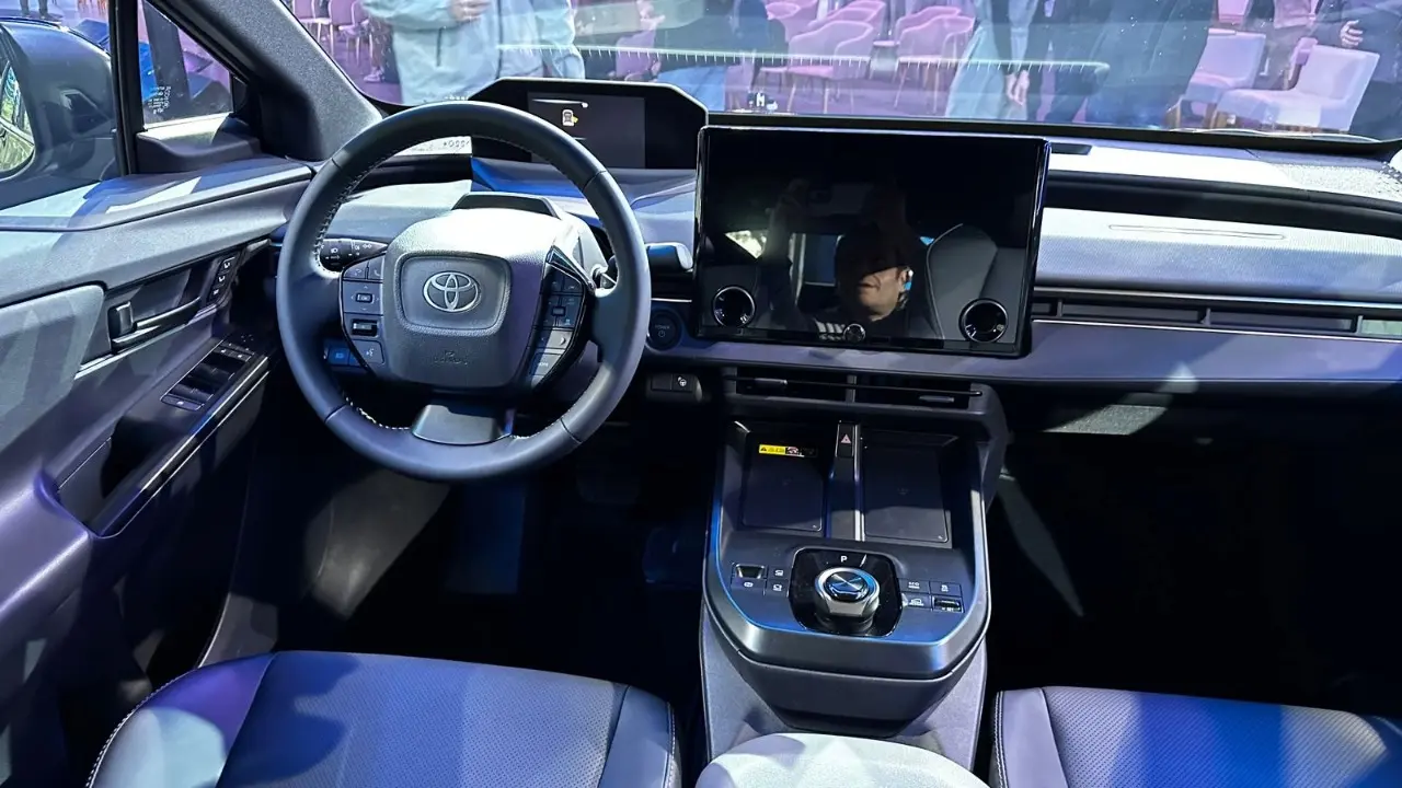 Toyota bZ4X interior