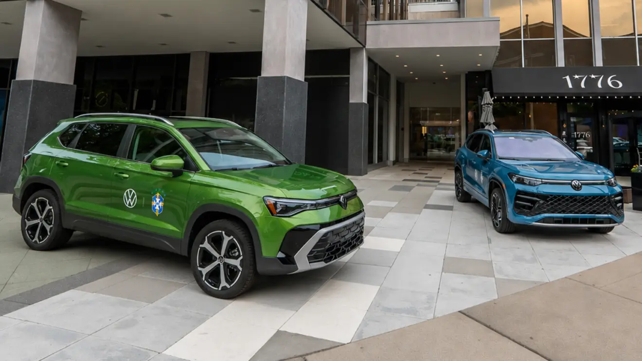 Volkswagen Tiguan e Taos [divulgação]