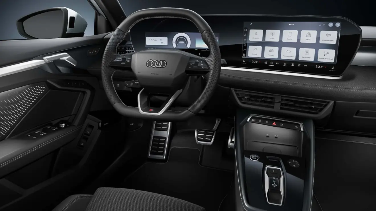 Audi A3 na linha 2027 interior