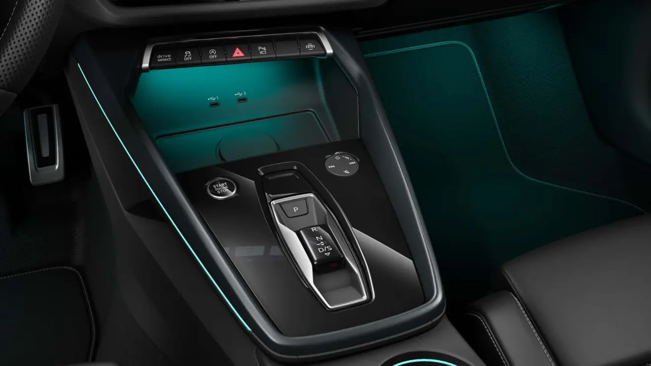 Audi A3 na linha 2027 interior