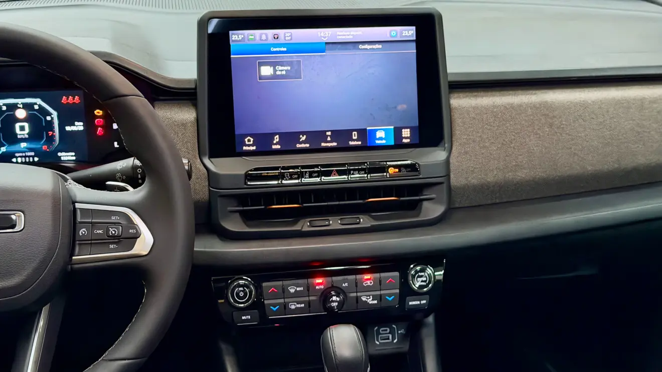 Central multimídia jeep renegade