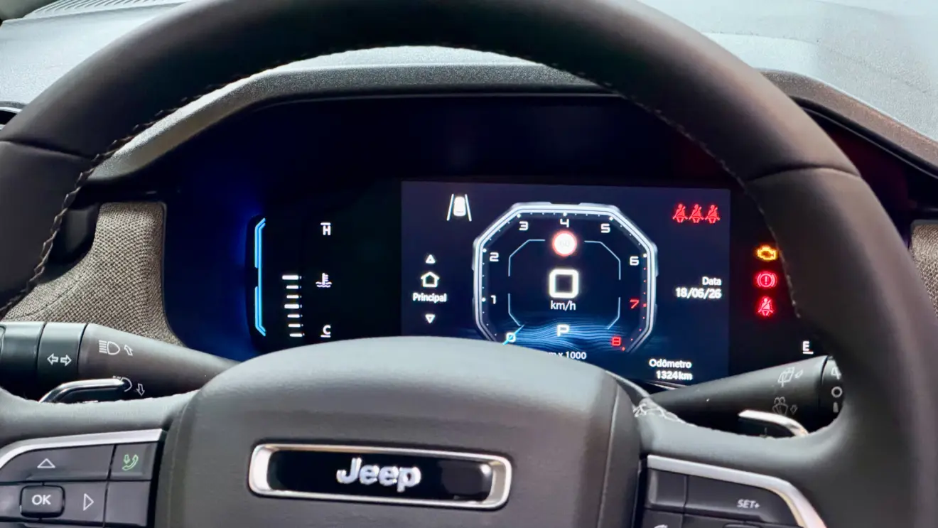 Painel de instrumentos jeep renegade