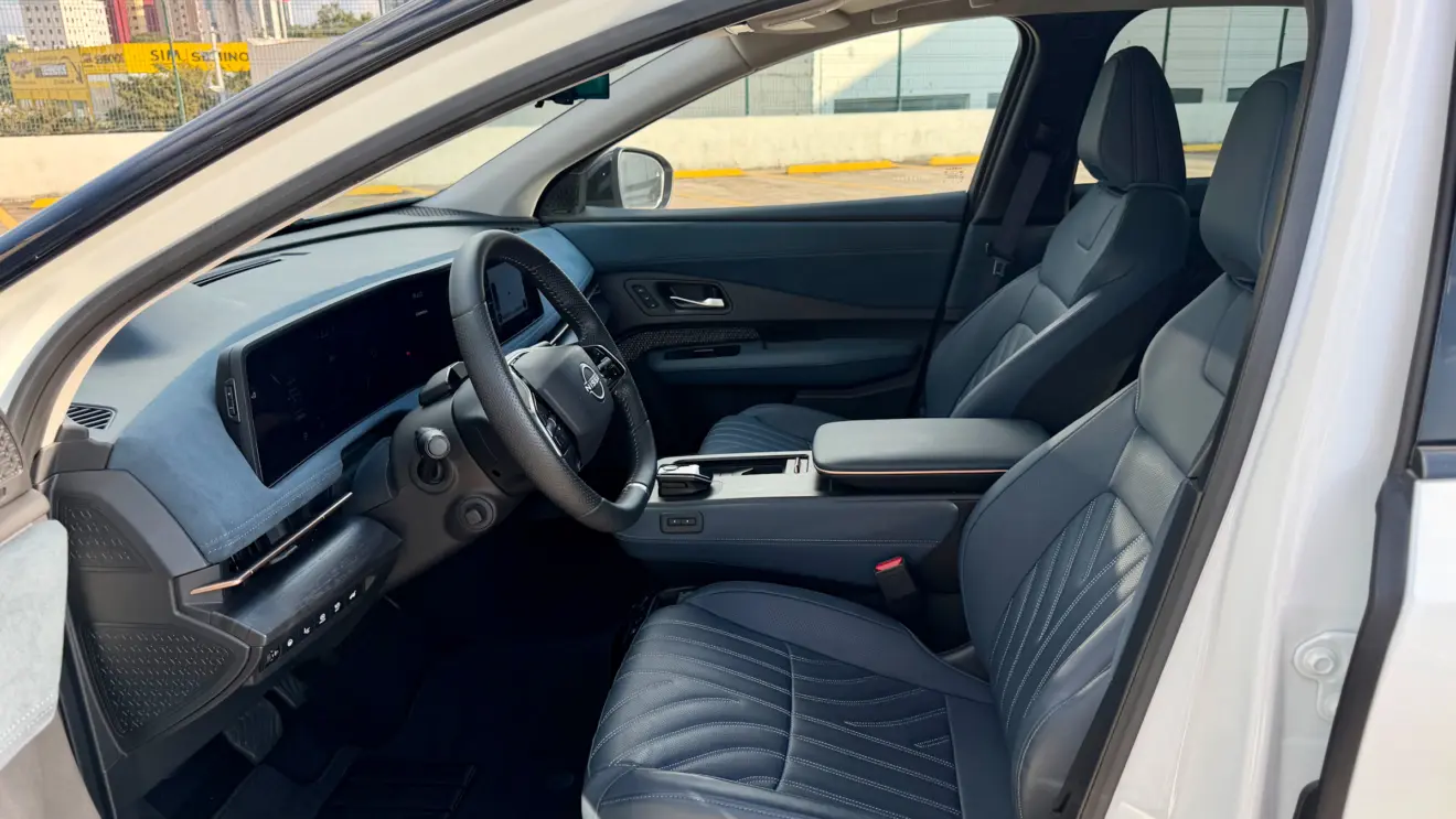 banco dianteiro nissan ariya