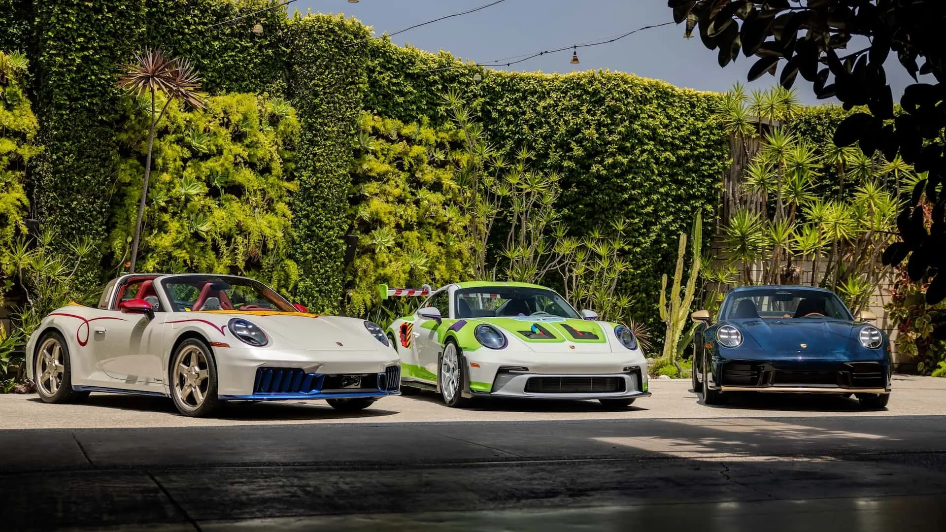 Porsche 911 Story 最新版 Porsche cria trio de 911 inspirados em Toy Story