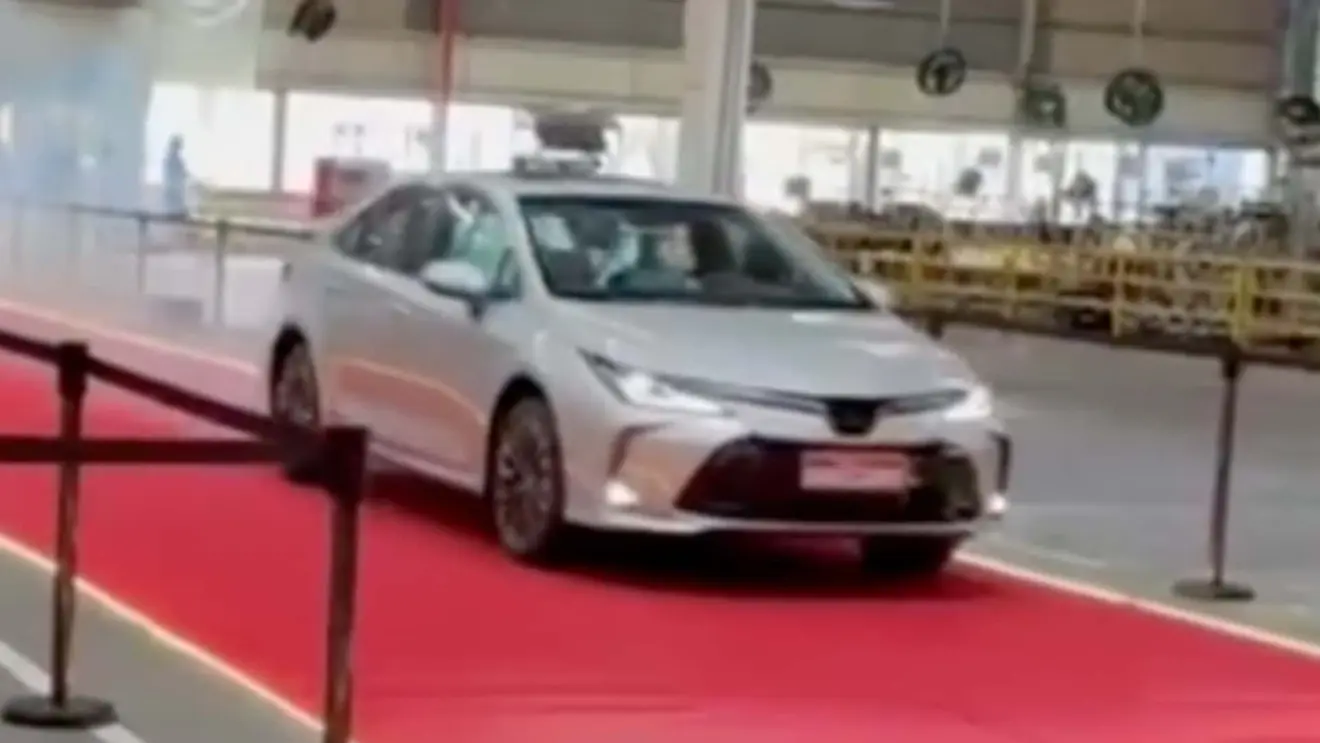 Último Toyota Corolla fábricado em Indaiatuba (SP)