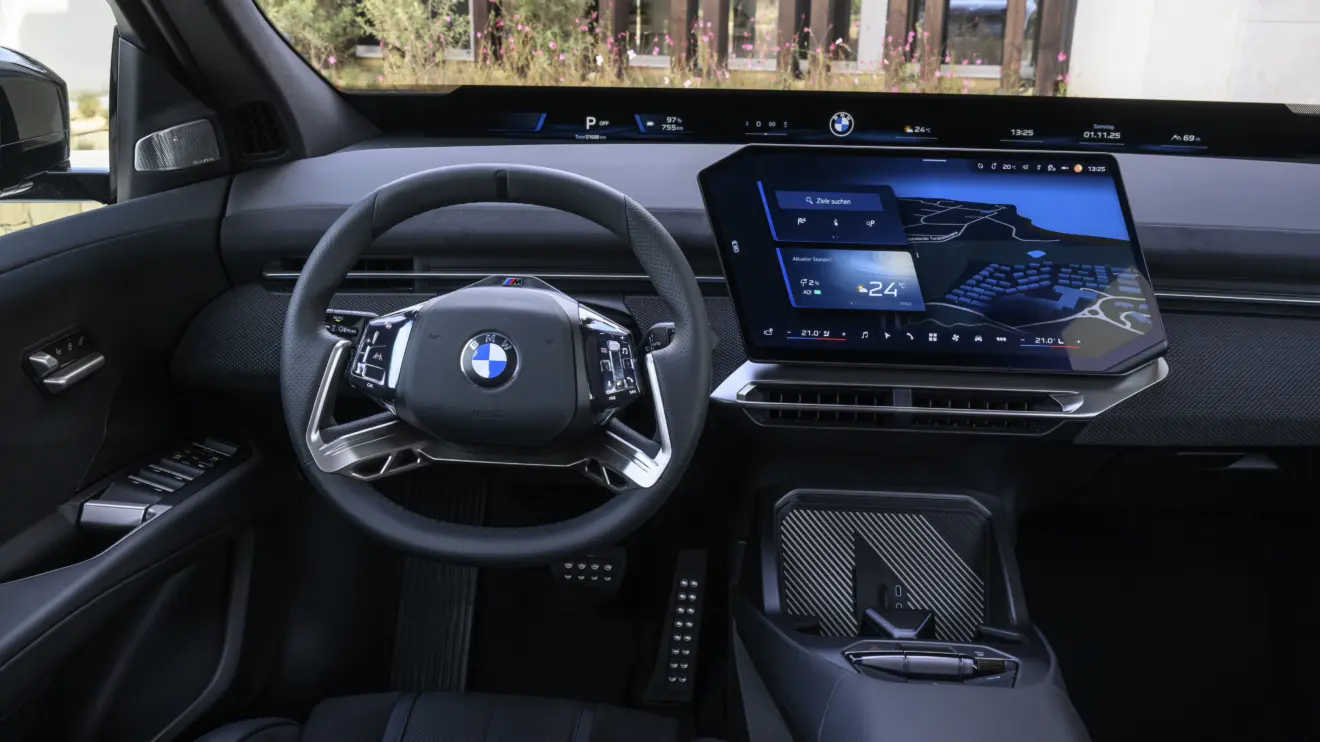 interior BMW iX3 [divulgação]