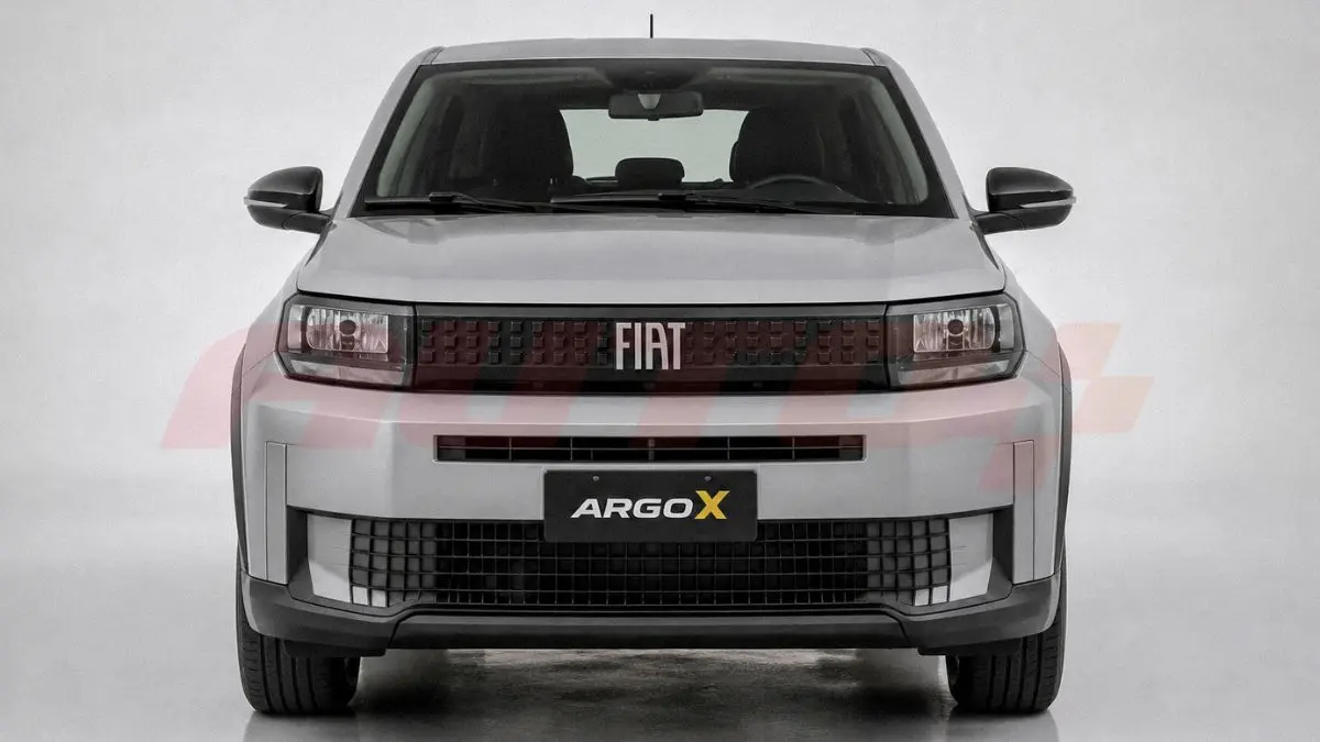 Fiat Argo X Projeção do Auto+ com IA