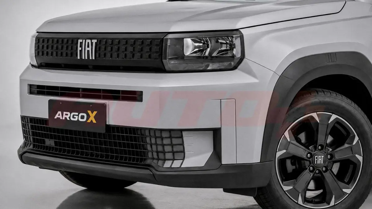 Fiat Argo X Projeção do Auto+ com IA