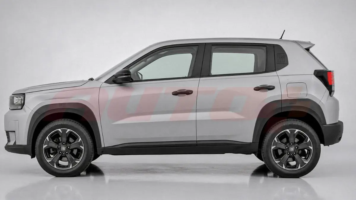 Fiat Argo X Projeção do Auto+ com IA