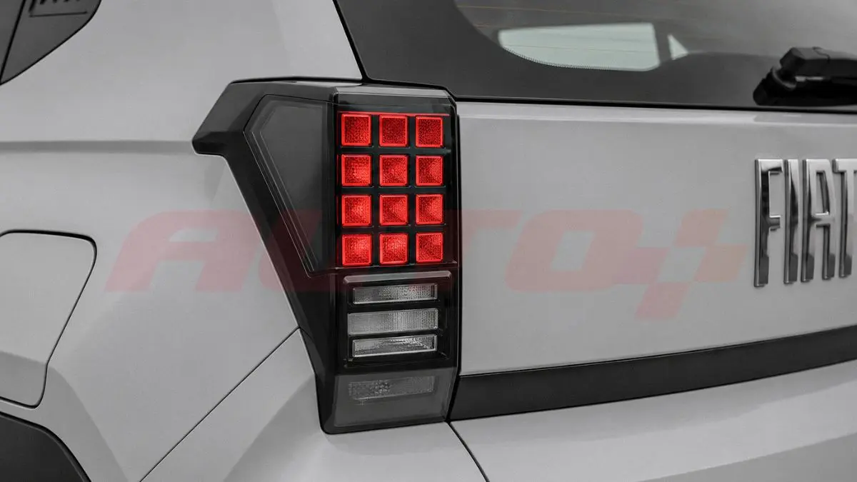 Fiat Argo X Projeção do Auto+ com IA