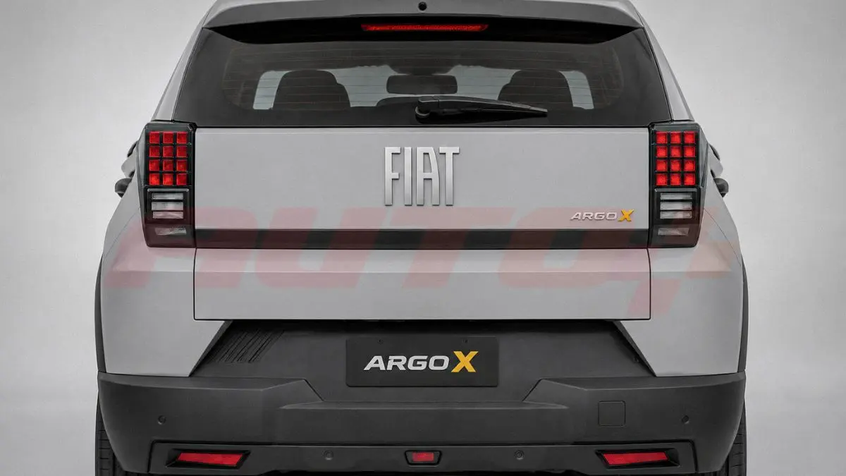 Fiat Argo X Projeção do Auto+ com IA
