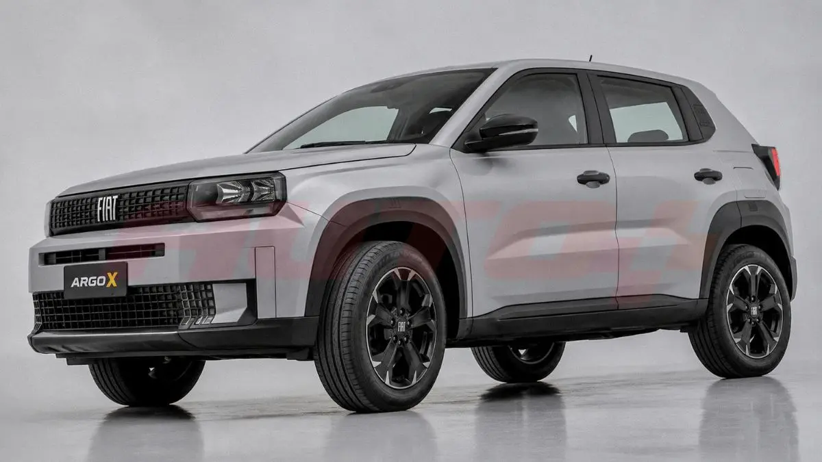 Fiat Argo X Projeção do Auto+ com IA