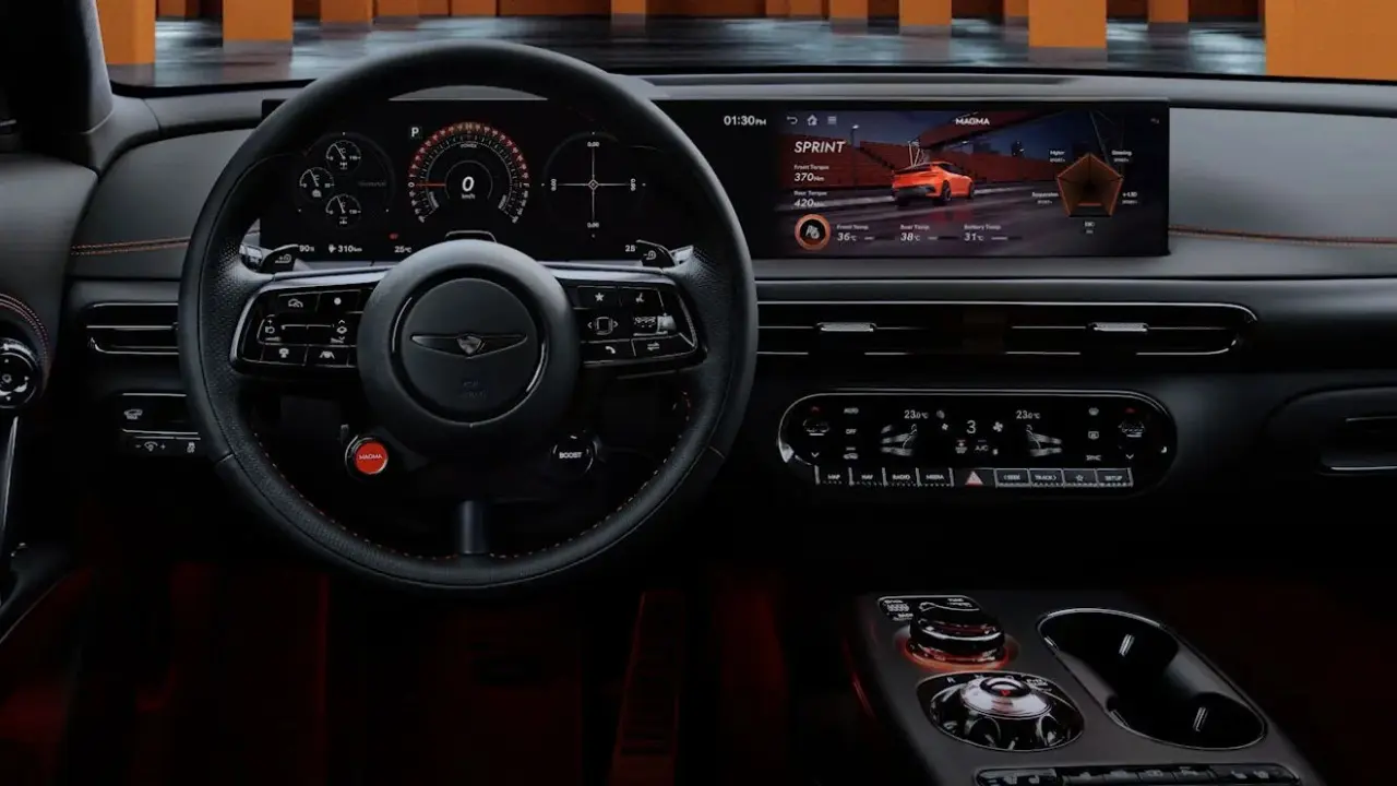 Genesis GV60 Magma interior