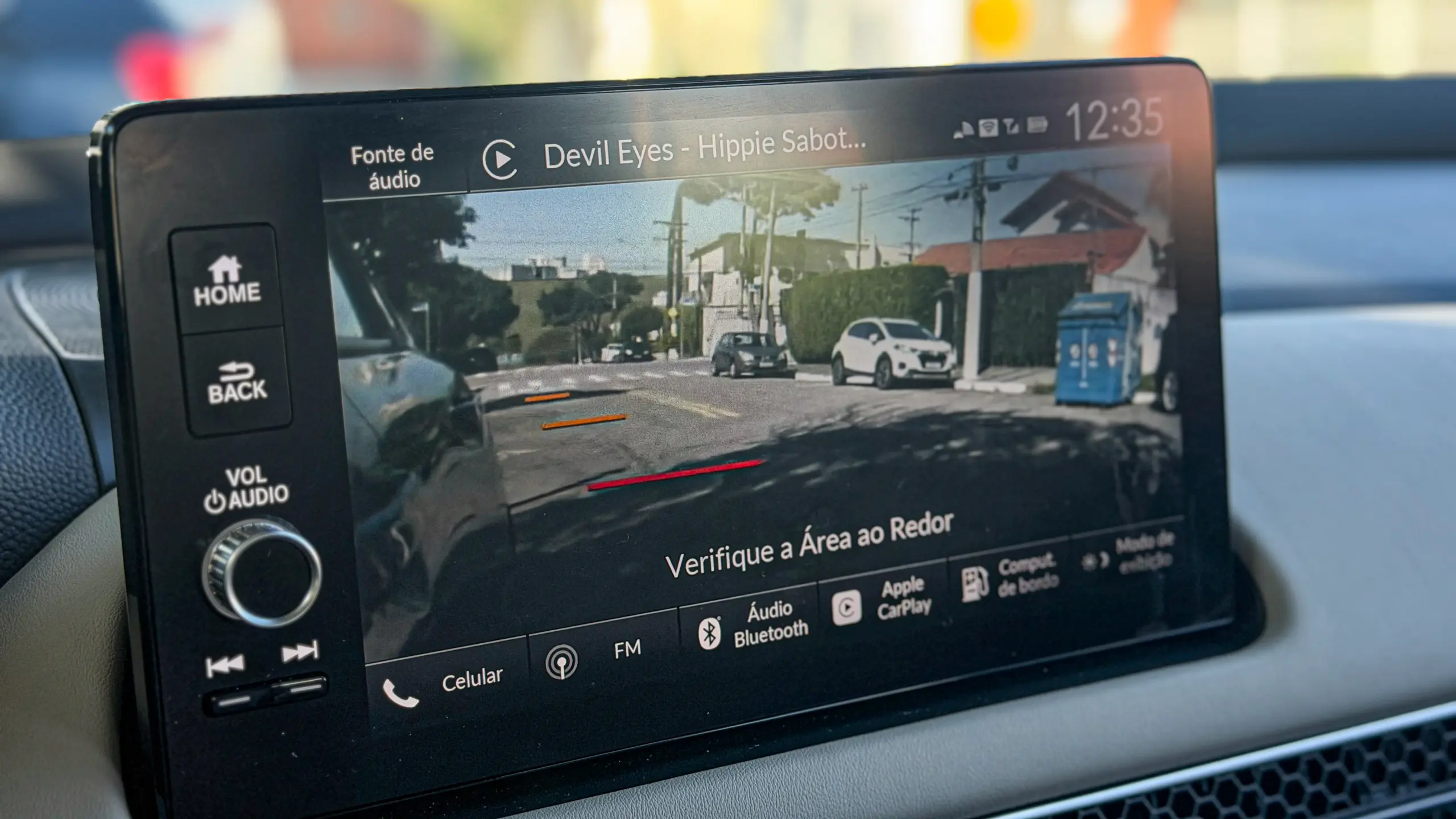 Interior do Honda ZR-V Touring para avaliação, teste e review