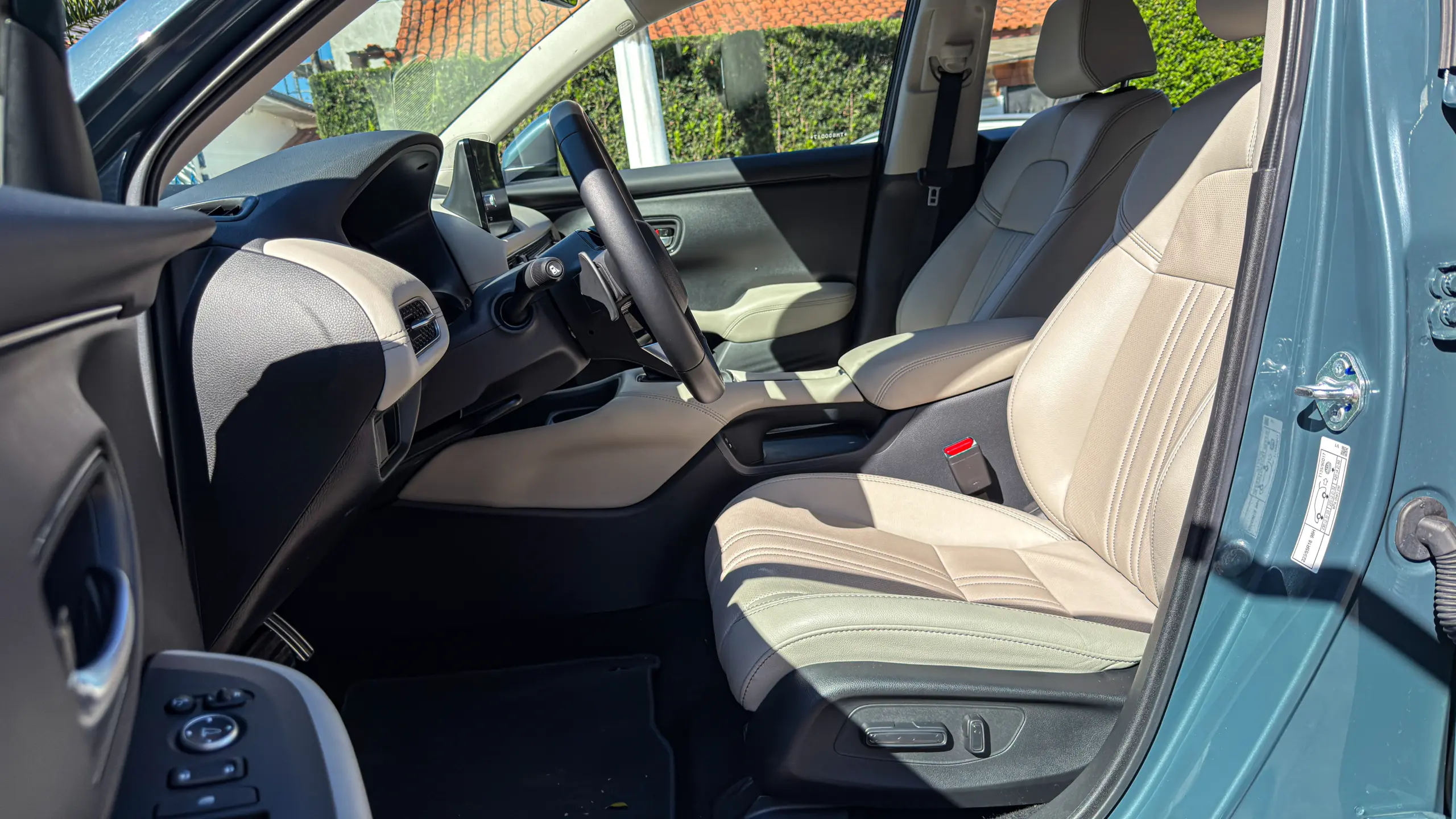 Interior do Honda ZR-V Touring para avaliação, teste e review