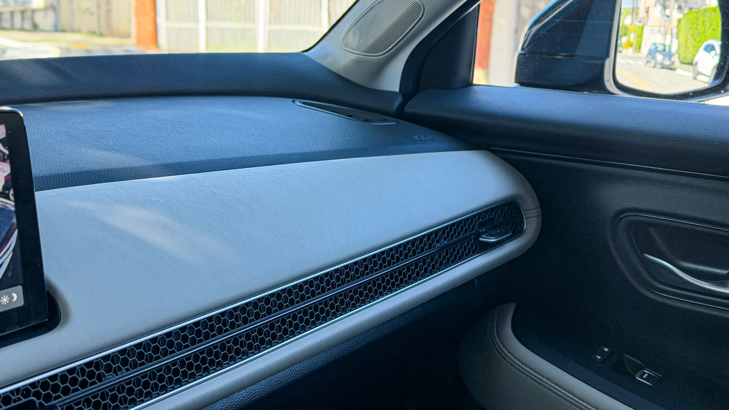 Interior do Honda ZR-V Touring para avaliação, teste e review