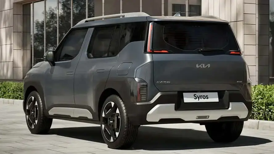 Kia Syros EV  parado de traseira
