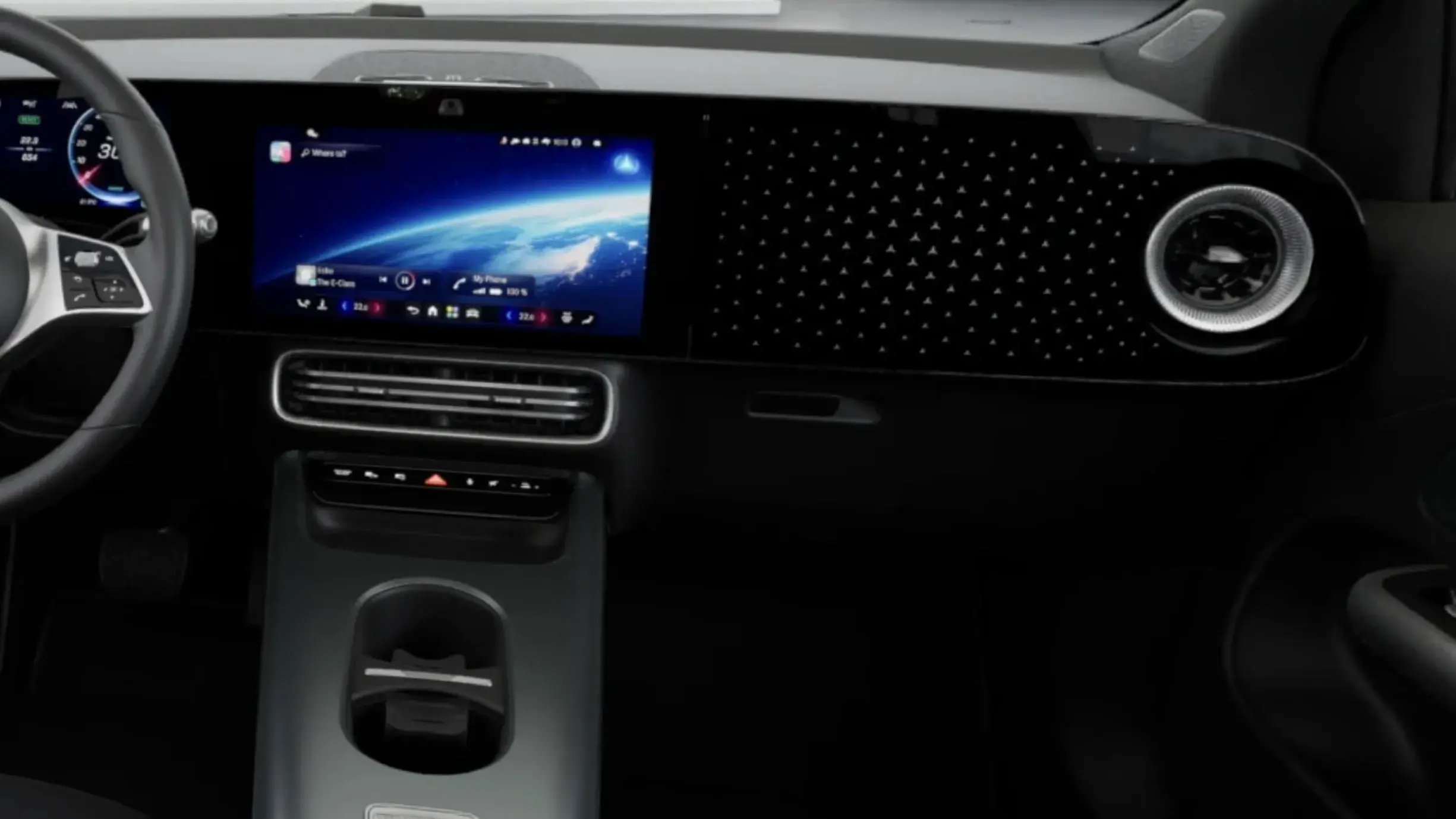 Interior do novo Mercedes-Benz GLA 200 de entrada 2027