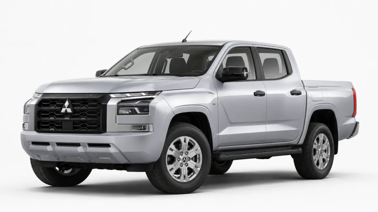Mitsubishi Triton GLS Branca Estática