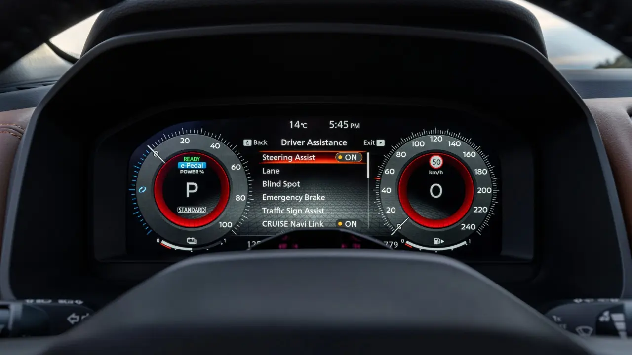 Nissan X-Trail interior
