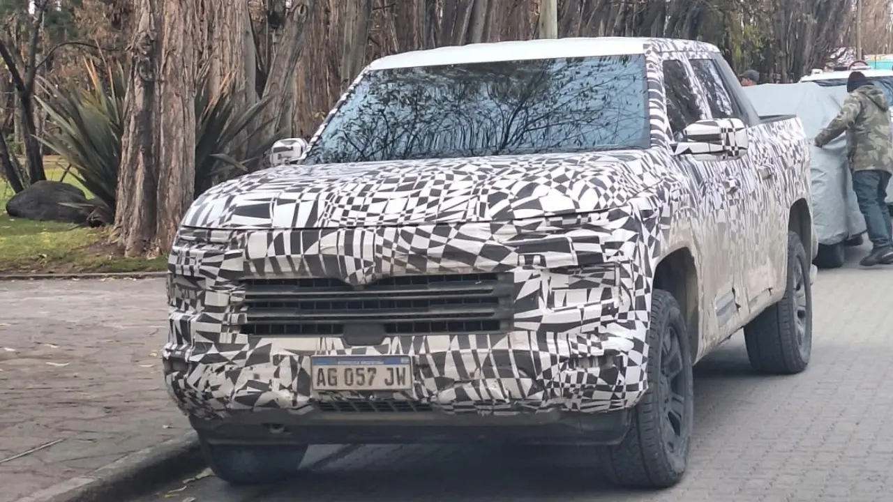 Volkswagen Amarok flagra na Argentina em versão mais simples