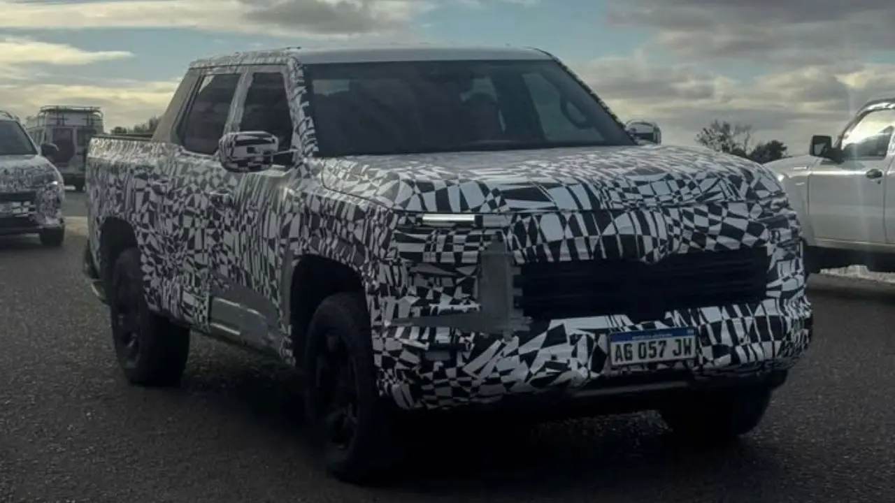 Volkswagen Amarok flagra na Argentina em versão mais simples
