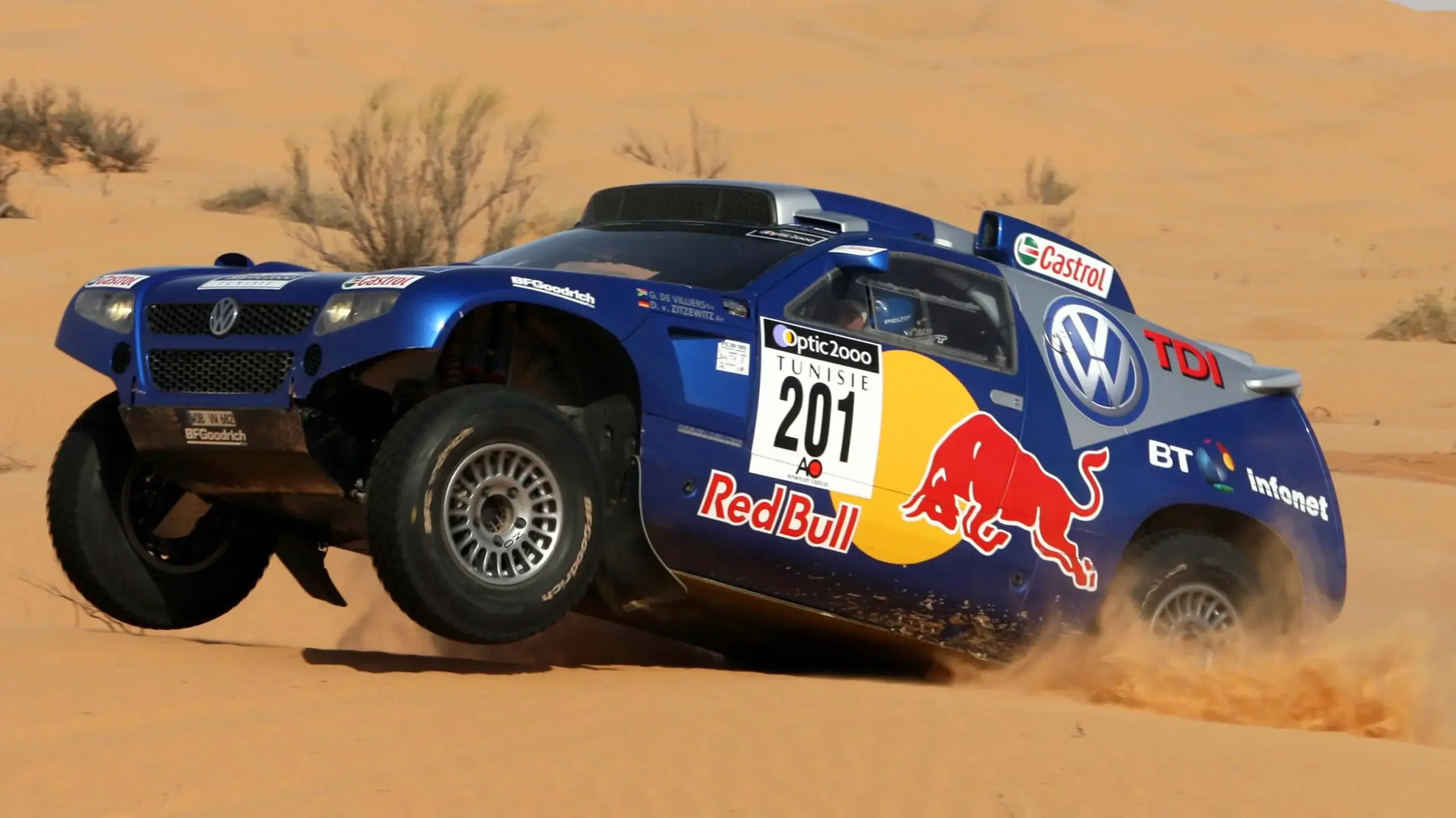 Volkswagen Touareg no Rally Dakar