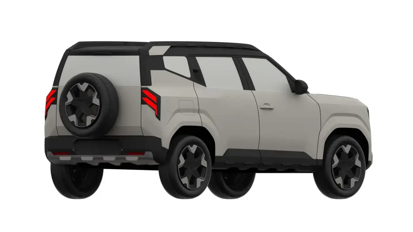 Renault Bridger [INPI] registro de pantente de traseira