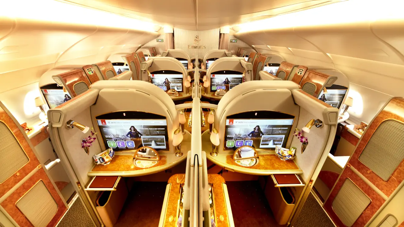 Primeira Classe Emirates 