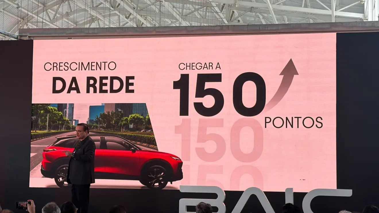 150 redes a BAIC planeja no Brasil até final de 2027