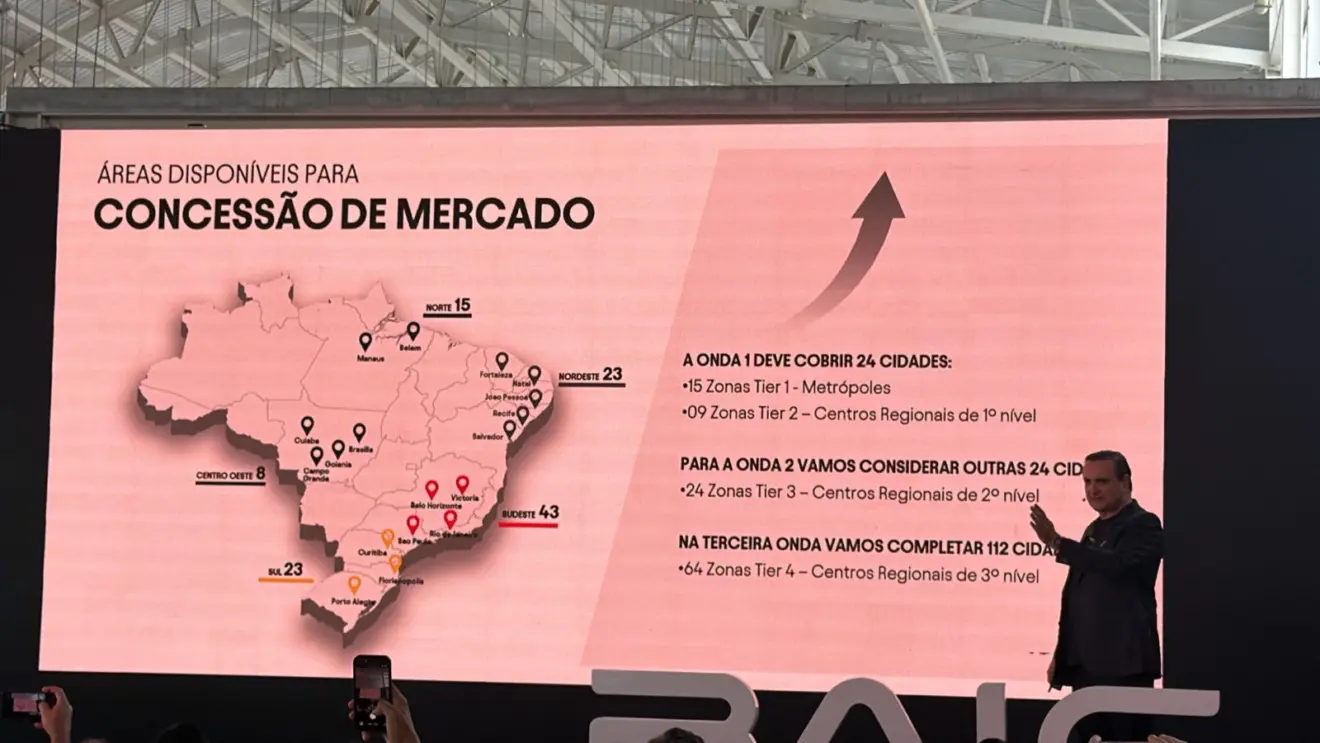 Apresentação de conssessionárias da BAIC pelo Brasil