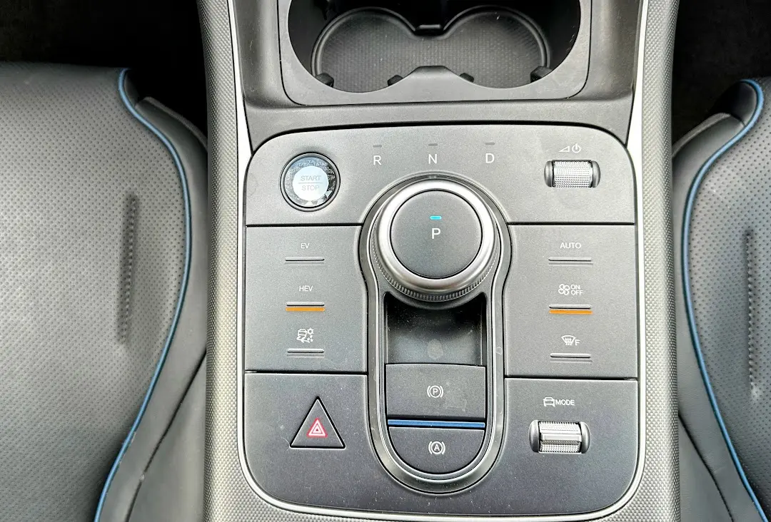 Console central do BYD King GS