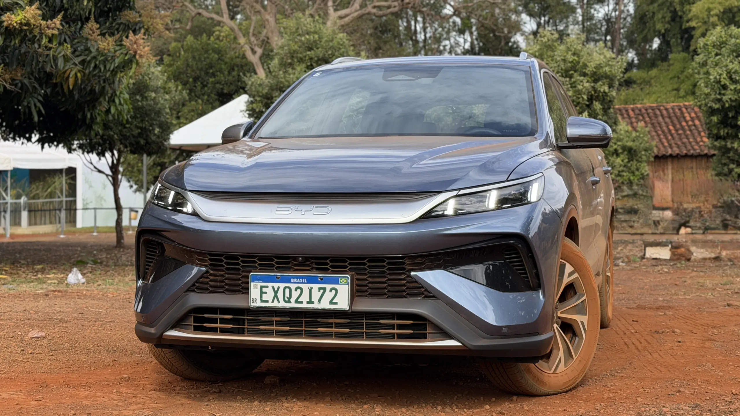 BYD Song Pro 2027 GS na cor Azul para teste e avaliação e primeiras impressões estático
