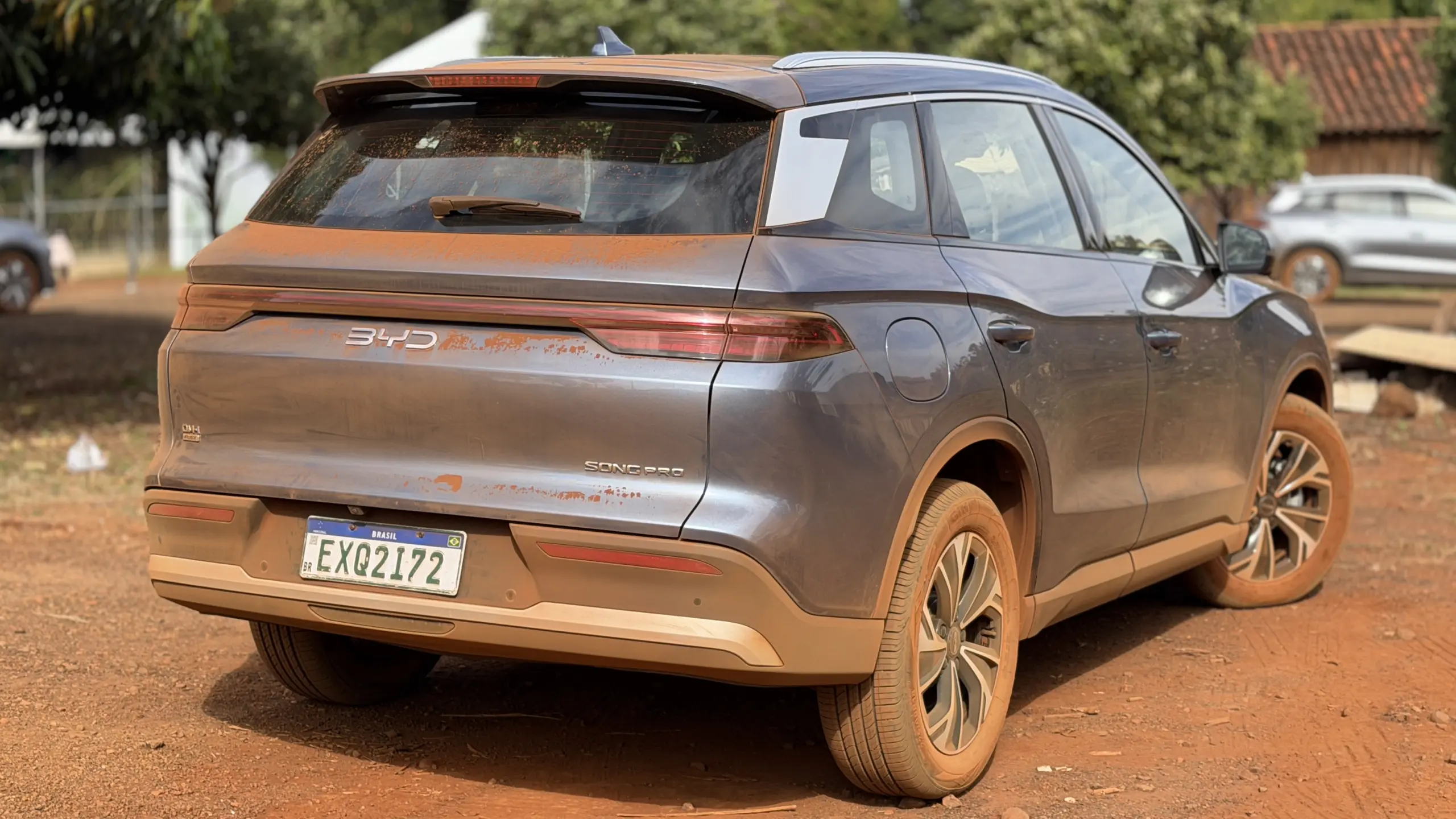 BYD Song Pro 2027 GS na cor Azul para teste e avaliação e primeiras impressões estático
