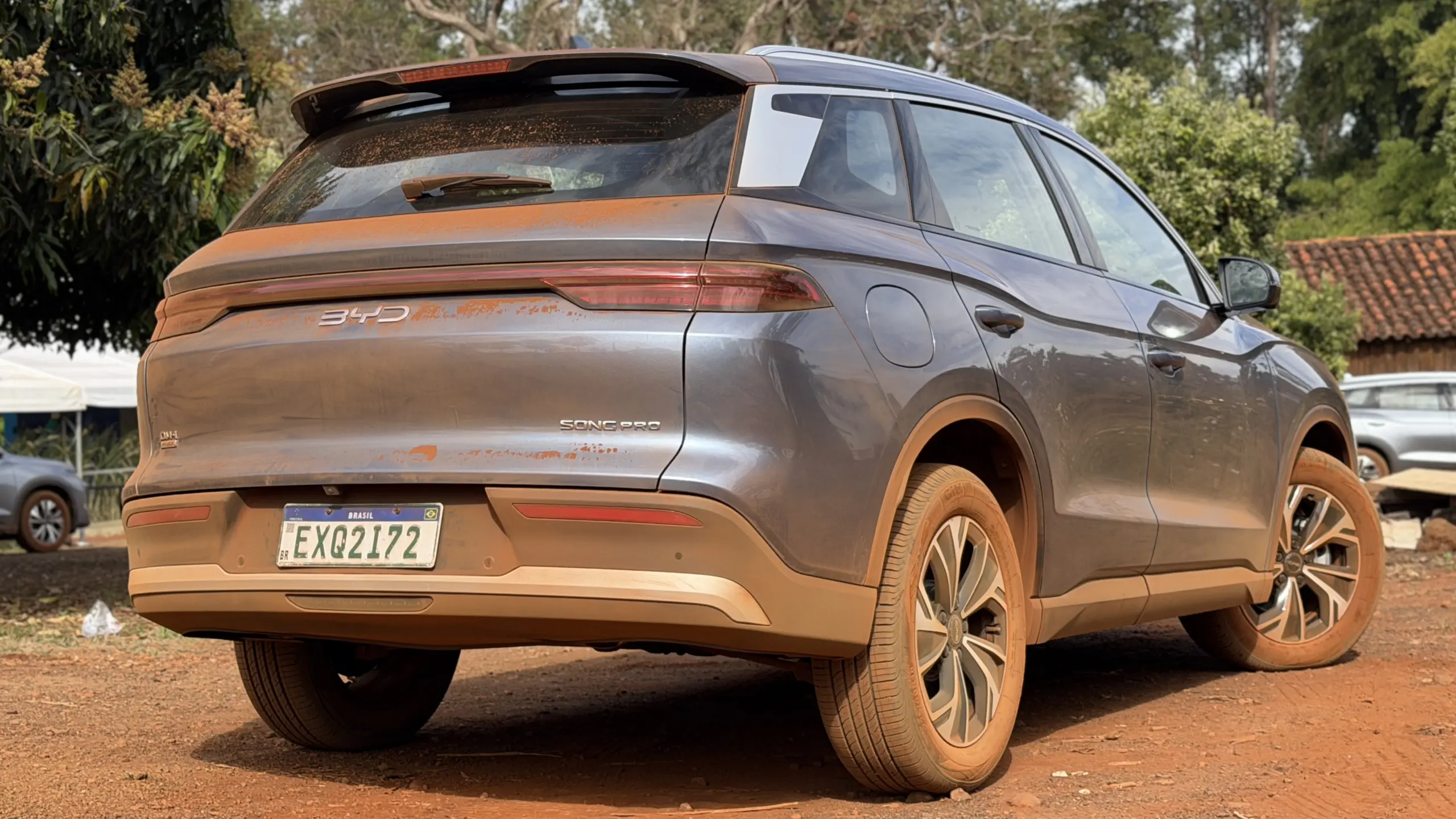 BYD Song Pro 2027 GS na cor Azul para teste e avaliação e primeiras impressões estático