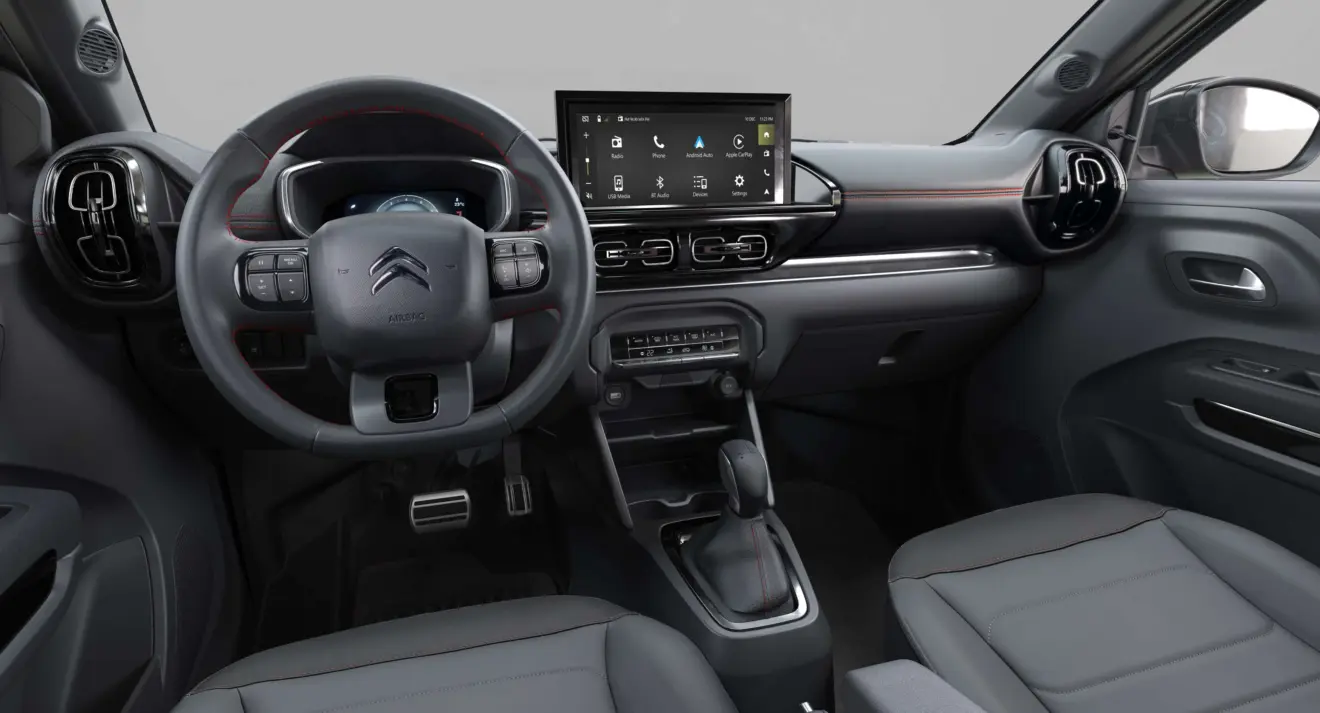 Cabine do Citroën Basalt Dark Edition manual